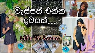 වැස්ස දවසට මන්  | Life in Korea  | Sinhala vlog  Koran Diary With Ishu