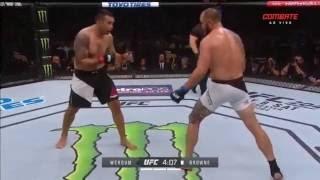 Fabricio Werdum VS travis browne