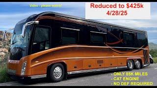 Reduced to Sell on 4/27/24  $425k  Newell Motorcoach #1225 Motor Coach Country Club.  Indio, Ca