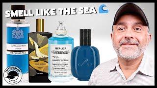 Top 15 MARINE FRAGRANCES | Amazing Unisex Oceanic Perfumes | Smell Like A Summer Seaside Vacation