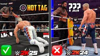 25 Things WWE 2K25 Does Better Than WWE 2K24!