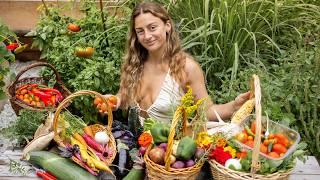 Harvesting & Storing My Homegrown Vegetables