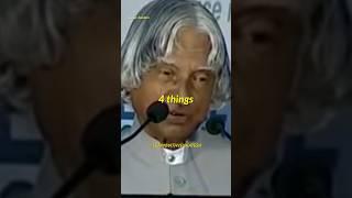 4 Step Success Mantra by Dr APJ Abdul Kalam  #success #apjabdulkalam #viralshort #trendingshorts