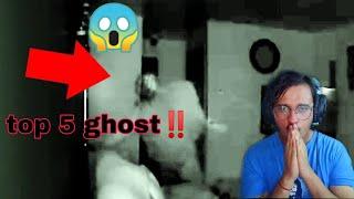 NEVER SEEN BEFORE - Top 5 Ghost Caught On Camera | Scary  | INDIAN BOY REACTION