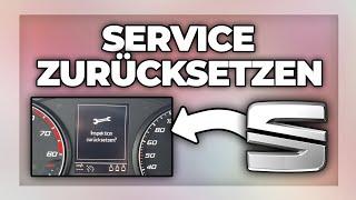 SEAT Service zurücksetzen - Inspektion reset Tutorial