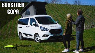 2021 Bürstner Copa - Kompakter CamperVan auf Ford Transit Custom Basis - Konkurrenz für den VW Cali