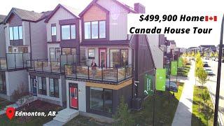 Canadian Houses| Inside a $499,900 Modern House| Life In Canada| Houses in Edmonton Alberta