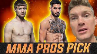 MMA Pros Pick  Bryce Mitchell vs. Ilia Topuria UFC 282