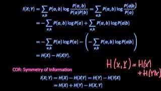 Math 574, Lesson 4-5: Mutual Information