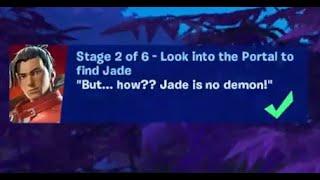 Fortnite - Look into the Portal to find Jade - Chapter 6 Season 1