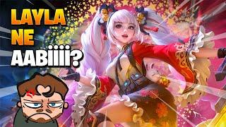 LAYLA SİZİ TAŞIMAK ZORUNDA MI ULAN? - Mobile Legends