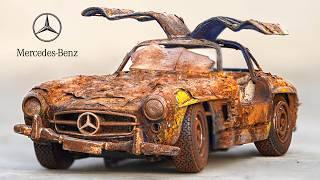 Incredible Restoration MERCEDES Benz 300 SL Gullwing - Great Revival