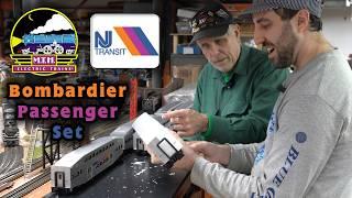 NJ Transit ALP-46 & Bi-Level Bombardier Coach Passenger Set