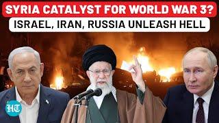 Syria To Be Spark For World War III? Mid-East Witnesses Deadly Israel, Iran & Russia Fury | Watch