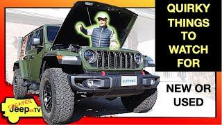 Quirky Things to Watch Out For When Buying a Jeep Wrangler JL, New or Used