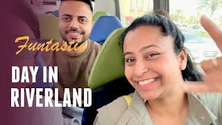 EUROPE IN DUBAI....ll how to go RIVERLAND by metro and bus ll #dubai #india #trending #viral