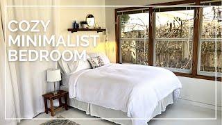 Minimalist Cozy Bedroom: Guest Room & Airbnb Makeover on a Budget!