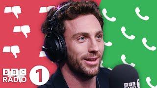 "It's turned into a roast, now!" Aaron Taylor-Johnson plays Unpopular Opinion