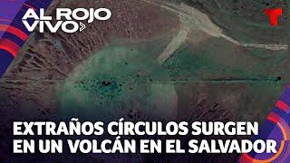 Ufólogos en El Salvador: Extraños círculos sobre un volcán