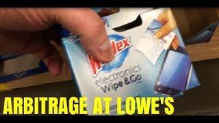 SMALL ARBITRAGE ADVENTURE AT LOWE'S