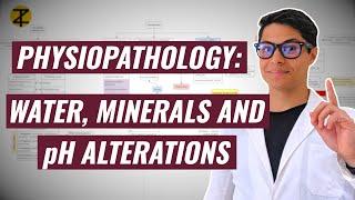 Physiopathology in the Water, Minerals and pH alterations