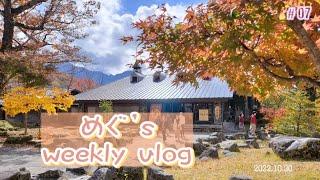 週末生活Vlog07-新穗高高空纜車遊覽及楓紅美景