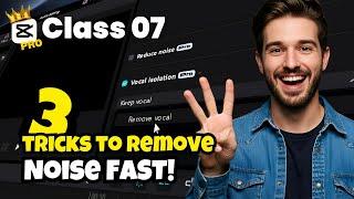 How To Use the New Audio Editing Features in CapCut | Remove Noise From Video
