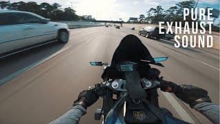 FAST SPEED PULLS on Texas Highways | 2024 Aprilia RS 660 + LeoVince (Pure Sound)