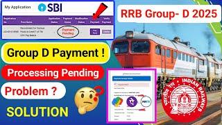 RRB Group D Payment Failed Problem | Rrb payment processing problem | Rrb payment failed Problem