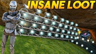 Online SOLO Raiding A Broken Rathole For Insane Loot - ARK