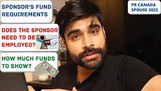 Sponsor's PROOF OF FUNDS - Canada PR 2022 - Spousal Sponsorship