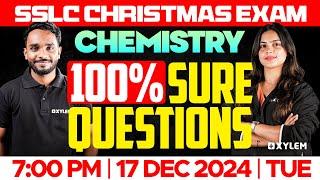 SSLC Christmas Exam Chemistry | 100% Sure Questions | Xylem SSLC