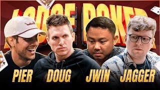 DOUG POLK Goes ALL-IN! LIVE Texas Hold'em With Pier, Jwin & More!