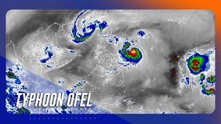 Ofel now a typhoon; floods, landslides possible | TeleRadyo Serbisyo