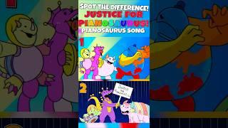 JUSTICE FOR PIANOSAURUS! (Pianosaurus Theme Song) Poppy Playtime Doey VS DINOS Spot The Difference 