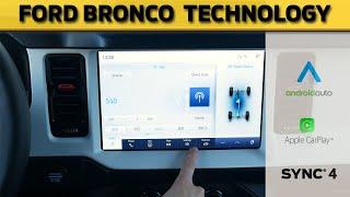 Ford Bronco Sync4 Media Screen (2021-2024 model) | Connect phones, use navigation and more!