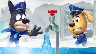 Freeze Magic | Safety Tips | Good Habits | Kids Cartoon | Sheriff Labrador | BabyBus