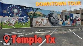 Downtown Temple Texas. Raw and Unedited.