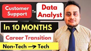 Non-Tech to Tech | How he cracked a job as Fresher in Power BI 