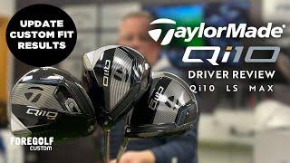 TaylorMade Qi10 Driver Review UPDATE  - results from custom fitting #customfit #Qi10 #taylormadegolf