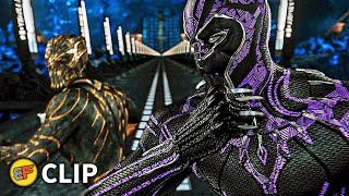 Black Panther vs Killmonger - Final Fight Scene | Black Panther (2018) IMAX Movie Clip HD 4K