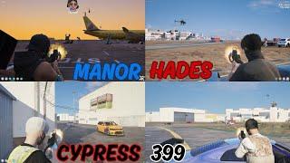 Manor vs Hades vs Cypress vs Saints vs 399 Fight For Cargo Crates (Multi POV) | NoPixel 4.0 GTA RP