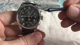 Vorstellung Longines Master Collection Retrograde Moonphase