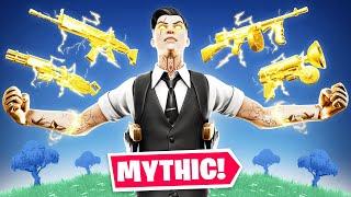 I Found ALL Mythic Weapons in ONE Game! (Fortnite Challenge)