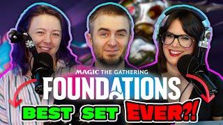 BEST Set Ever?! Magic the Gathering Foundations -  A First Look!  | GLHF #616 - MTG Podcast