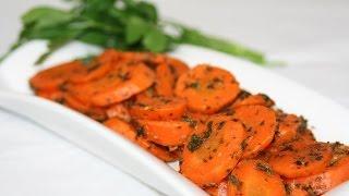 Salade de Carottes à la Chermoula (Recette Marocaine) - Moroccan Carrot Salad - جزر بالشرمولة