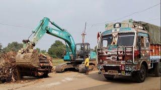 Jcb Wala | Jcb Mud Loading | Tata Truck | Mini Tractor Trolley | Suraj technical