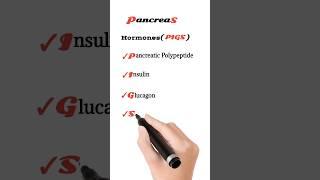 pancreatic hormones | hormones secreted by pancreas