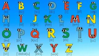 Reading the English alphabet from A to Z || Basic English learning || Oh Vui Kids