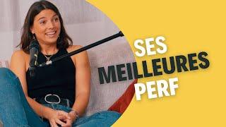 Les performances sportives de Justine Hutteau